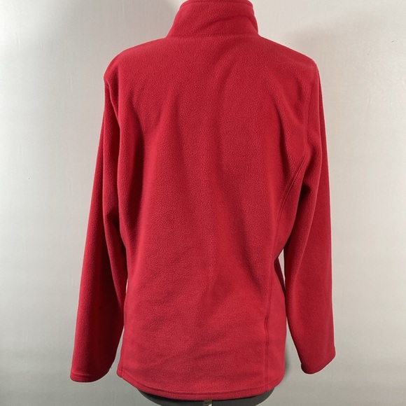 Eddie Bauer Pullover Women Size Large Pinkish Rose(not red)Quarter Zip Soft Cozy - Picture 6 of 10